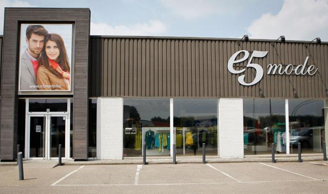 La chaine e5 mode ferme ses 12 magasins wallons !