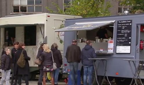 La mode des food-trucks s'invite aussi sur le site du Val Benoît