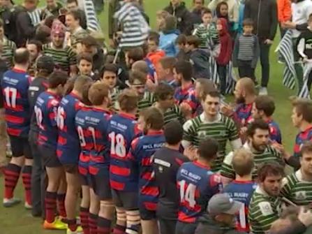Le RFC Liège Rugby battu en finale de la Coupe de Belgique (vidéo)