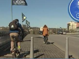 Liège : des cyclistes identifient des aménagements non adaptés