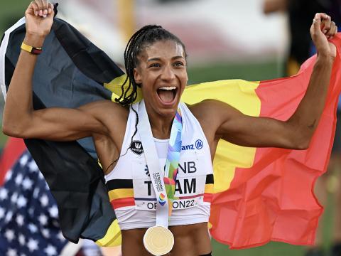Nafi Thiam finaliste pour le titre d'athlète européenne de l'année
