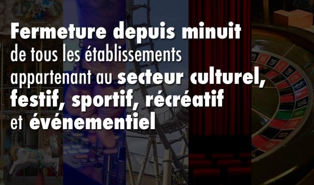 Nouvelles mesures entrées en application cette nuit