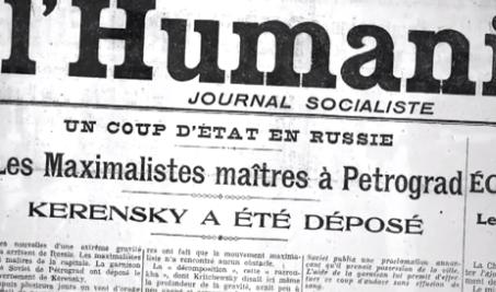 Octobre 1917-Octobre 2017 : la Révolution russe a 100 ans 