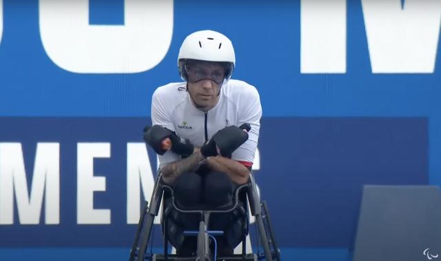 Para-athlétisme: Roger Habsch est vice-champion du monde sur 100m