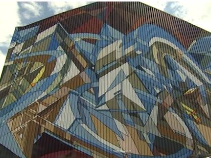 Seraing : une fresque signée par l'artiste international Jaba 