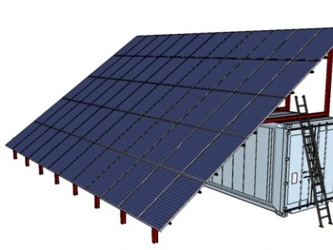 Une centrale électrique solaire mobile made in Liège
