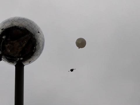Une montre liégeoise dans l'espace