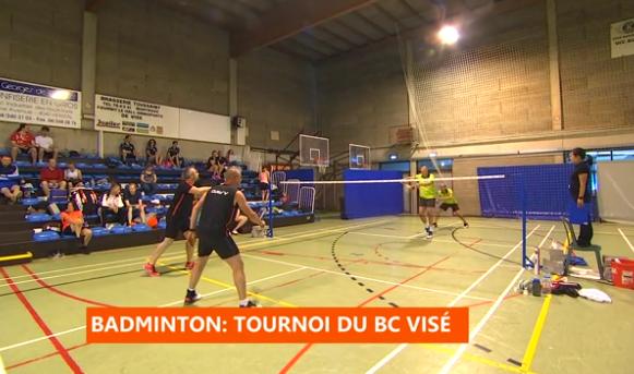 Visé : tournoi national de badminton