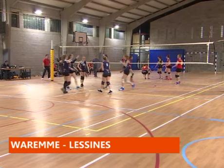 Volley : Waremme - Lessines