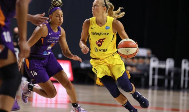 WNBA : Julie Allemand citée parmi les favorites pour le titre de Rookie de l'Année