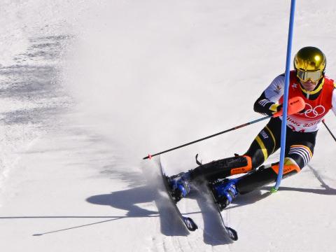 Marchant : "J'ai dû skier avec le frein à main"