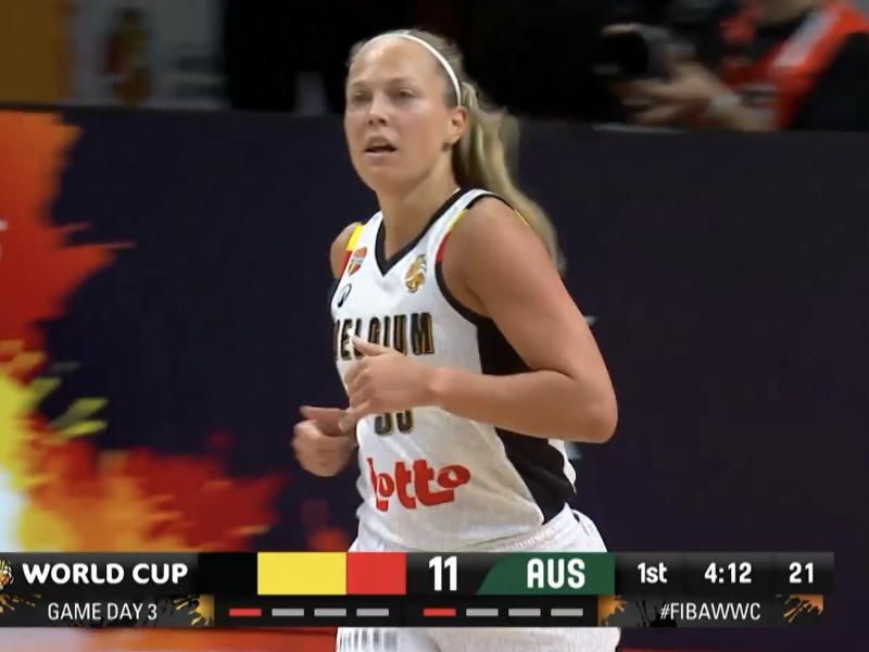 Julie Allemand devient la meilleure passeuse de l'histoire de la Coupe du monde