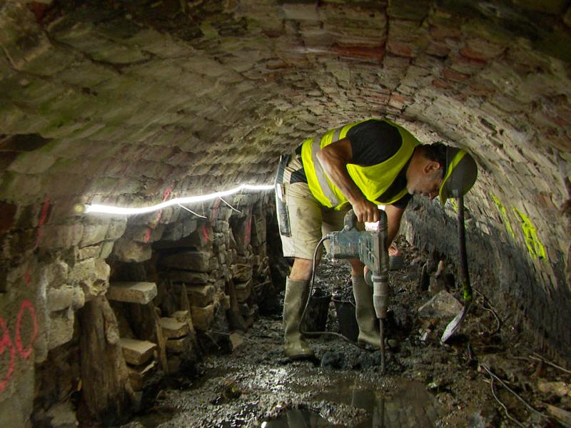 Jupille: Risques d'effondrement suite aux inondations