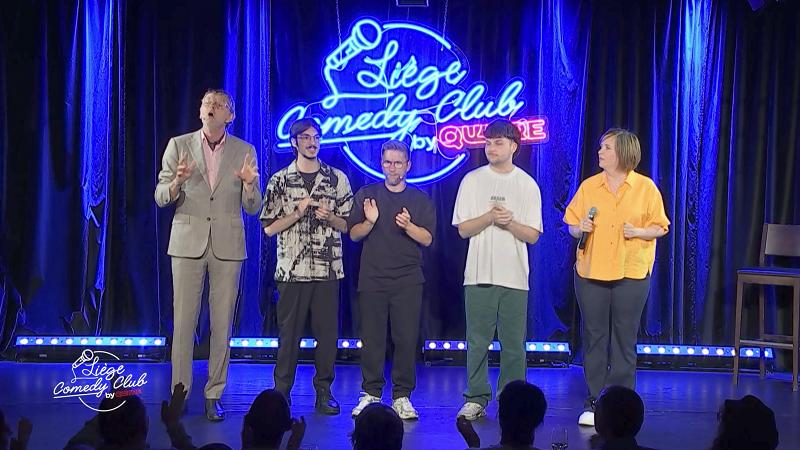 Liège Comedy Club by Qu4tre — Liège Comedy Club #11 - Manon Lepomme, Samuel Tits, Pierre Aucaigne, Hugo Simon & Carmelo Azzia