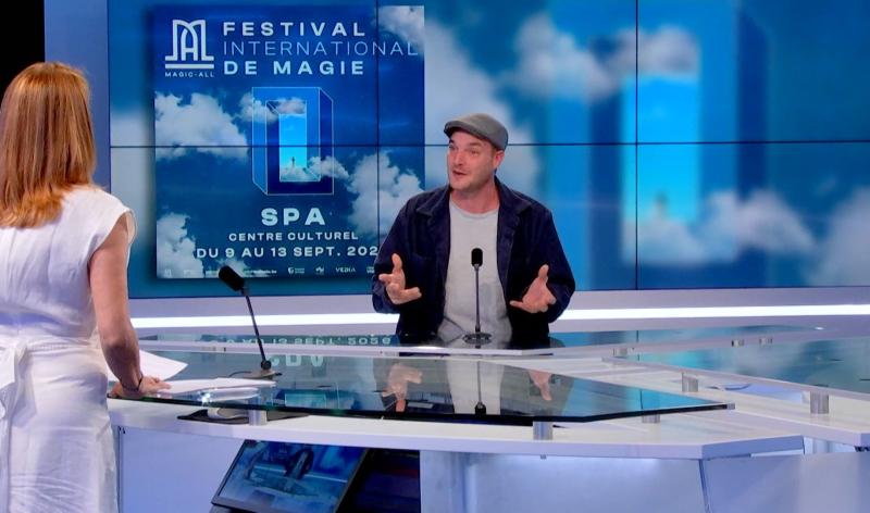 Champion du monde de magie, Laurent Piron présente le Magic-All Festival