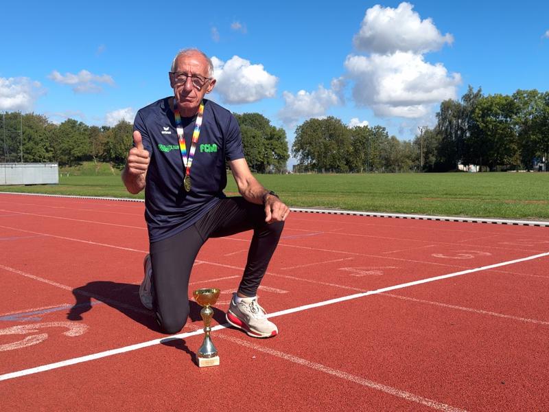 Champion de Belgique de marathon à 70 ans, Raymond Demaret a été mis à l'honneur à Hannut: "Je ne sais pas s'il y a un secret"