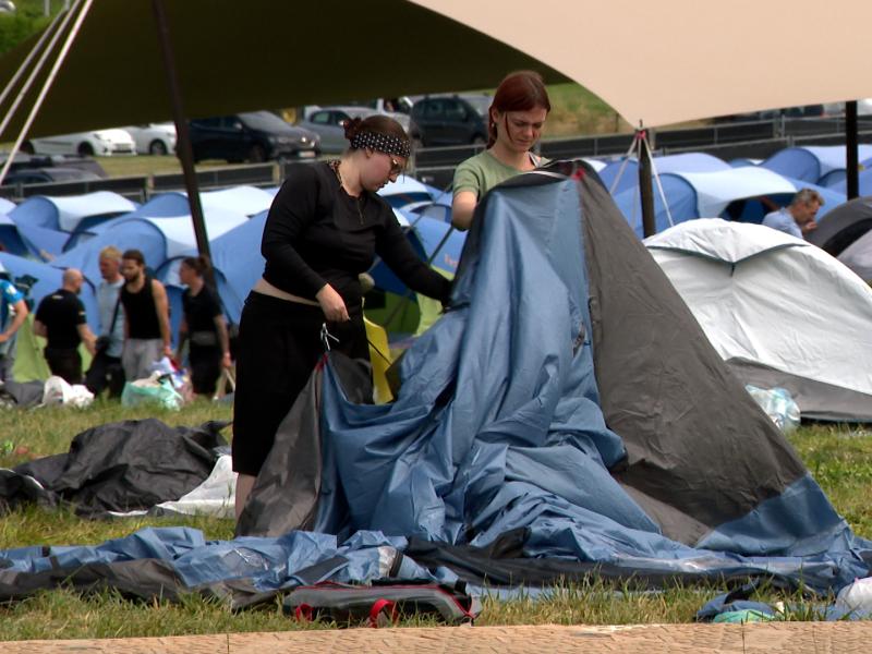 Ardentes J+1 : seconde vie pour le matériel de camping oublié