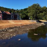 Les berges de la Vesdre se transforment pour mieux résister aux inondations
