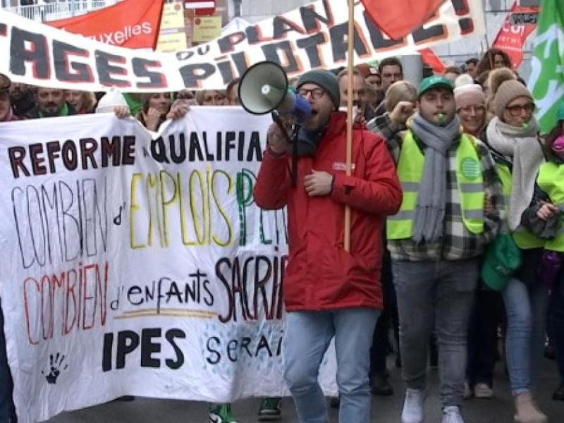 Piquets, grèves et rassemblement d'enseignants ce mercredi 23 septembre à Liège