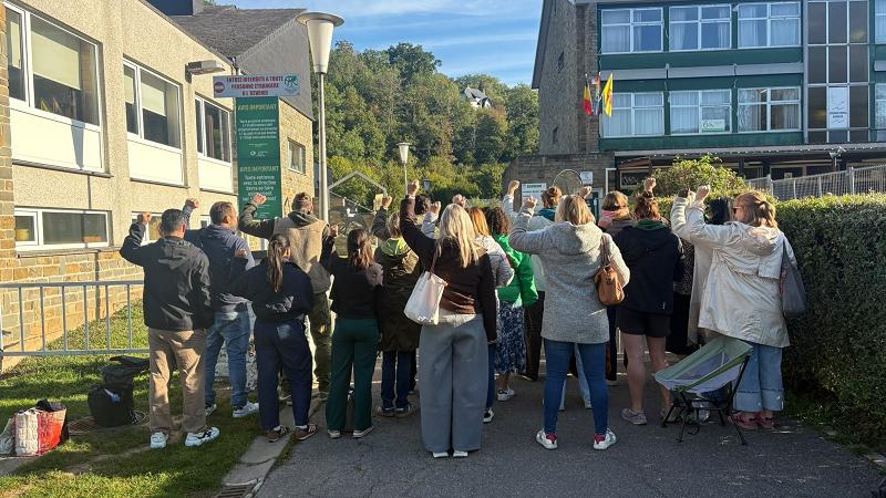 Enseignements : grève ou piquets dans de nombreuses écoles liégeoises