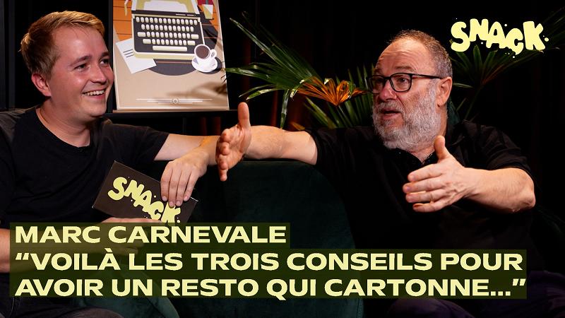 Marc Carnevale : de restaurateur liégeois à Monsieur Beurre, star des réseaux