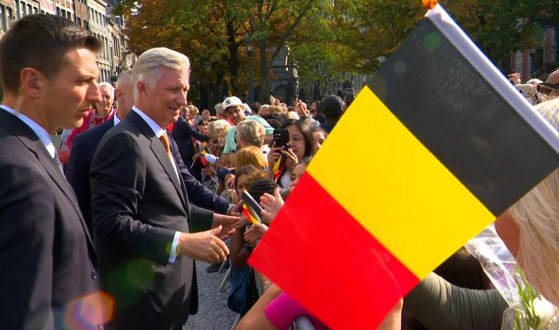 Le roi Philippe et la reine Mathilde en visite à Liège et Seraing