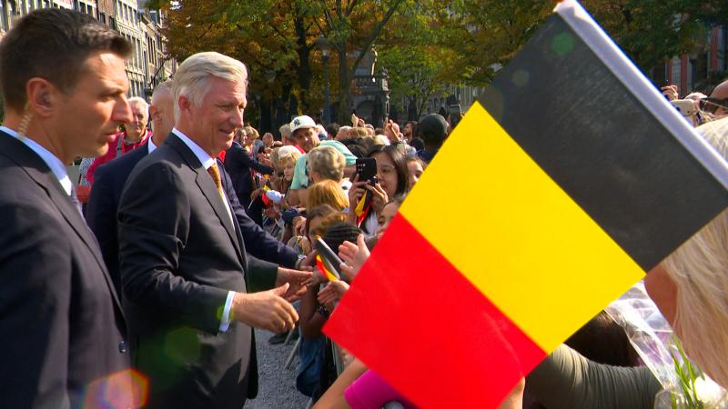 Le roi Philippe et la reine Mathilde en visite à Liège et Seraing