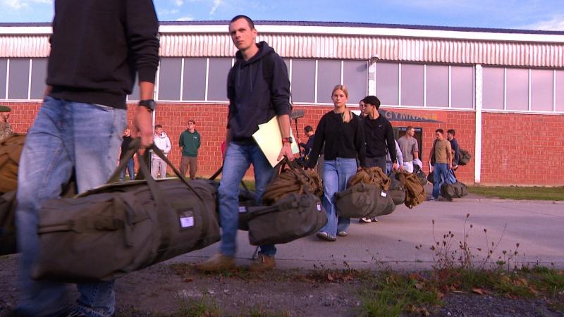 D-Day pour les militaires volontaires d'Amay
