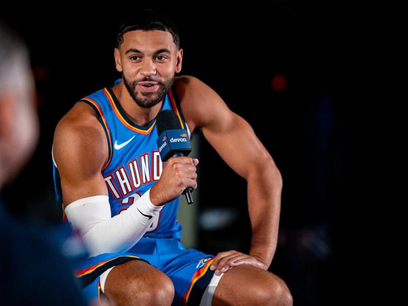 Ajay Mitchell prêt pour sa troisième saison NBA