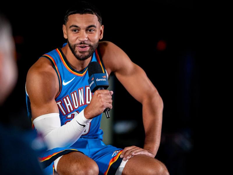 Ajay Mitchell prêt pour sa troisième saison NBA