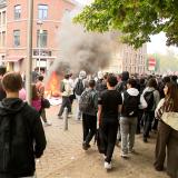 Débordements étudiants à Liège