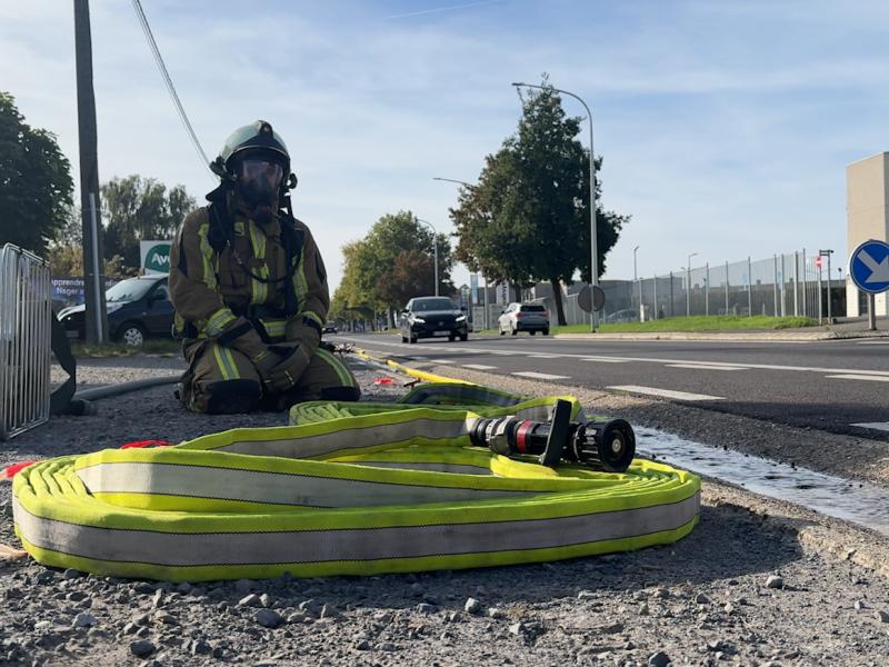 Fuite de gaz : un exercice grandeur nature pour tester la coordination des secours en Hesbaye