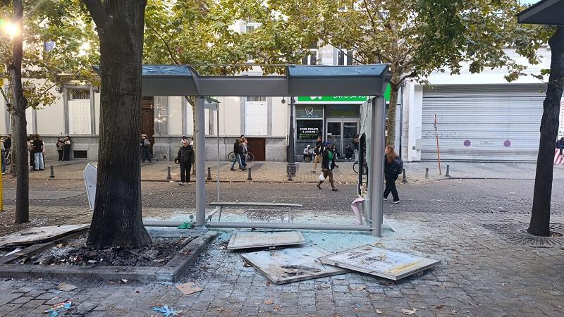 Manifestations et émeutes : 30 arrestations à Liège