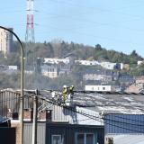 Un incendie important à Sclessin : les habitants invités à rester confinés