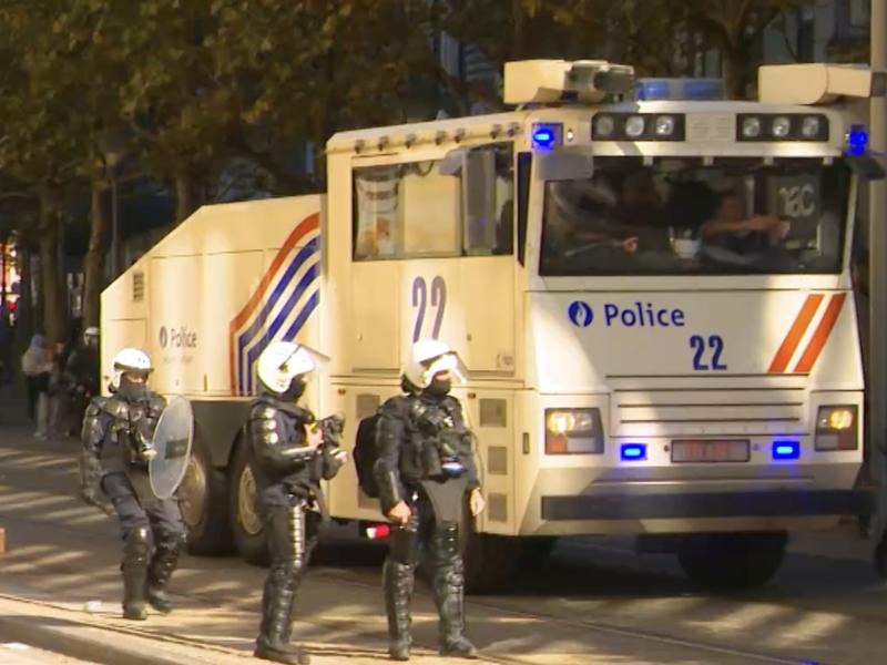 Une soirée sous haute tension dans le centre de Liège