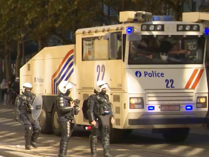 Une soirée sous haute tension dans le centre de Liège