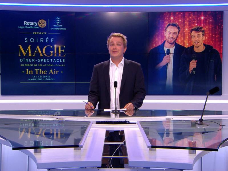 Les magiciens d'Incroyable Talent, Clément Kerstenne et Philippe Bougard, en représentation ce samedi au Casino de Chaudfontaine