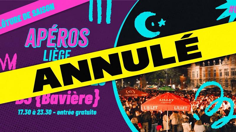 La tension à Liège provoque l'annulation ou le report de plusieurs événements