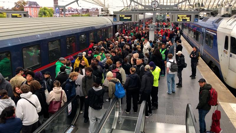 Des milliers de Liégeois partis manifester à Bruxelles