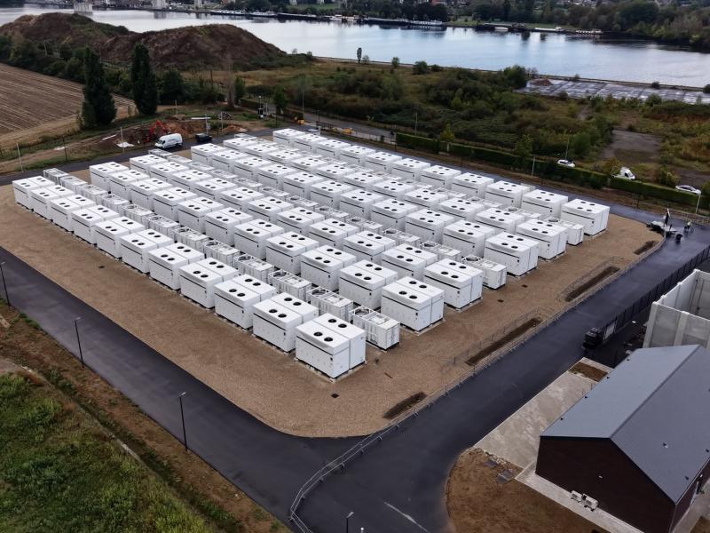 Le plus grand parc de batteries de Wallonie inauguré par Luminus à Visé