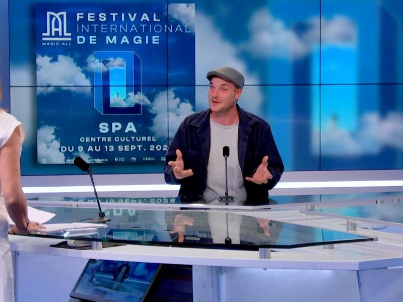 Champion du monde de magie, Laurent Piron présente le Magic-All Festival