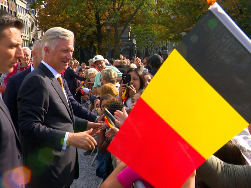 Le roi Philippe et la reine Mathilde en visite à Liège et Seraing