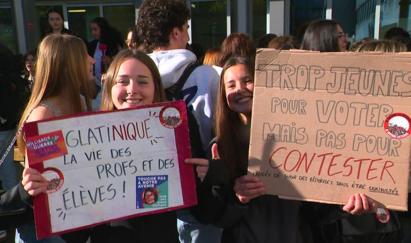" On est ici pour défendre nos droits d'étudiants "