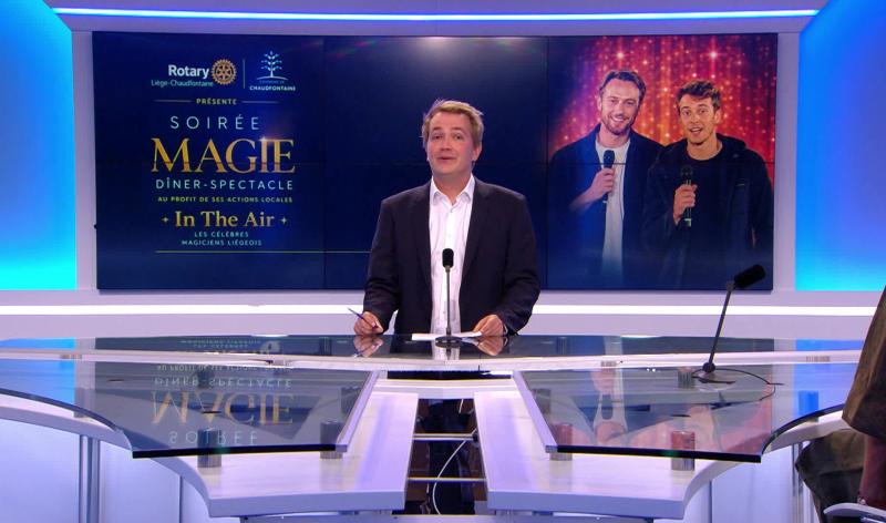 Les magiciens d'Incroyable Talent, Clément Kerstenne et Philippe Bougard, en représentation ce samedi au Casino de Chaudfontaine