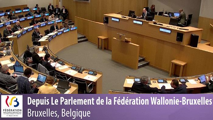 Questions parlementaires de la Fédération Wallonie Bruxelles