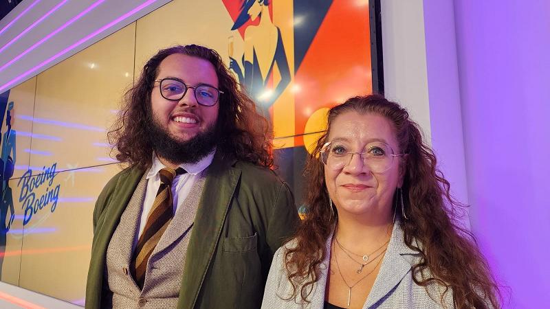 Culturel 4 — Nathalie Solhosse et Noé Pirson nous présentent "La veuve joyeuse" bientôt aux Variétés de Wallonie