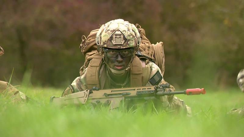 Service militaire volontaire : une centaine de jeunes en formation au Génie d'Amay