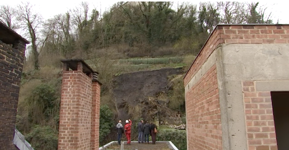 Huy: nouvel effondrement au pied du Fort