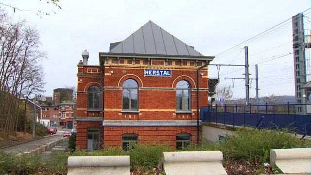 Transformation de l'ancienne gare de Herstal