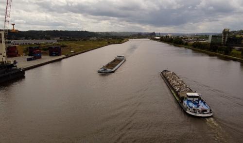 Journée du transport fluvial et de l'intermodalité en Wallonie